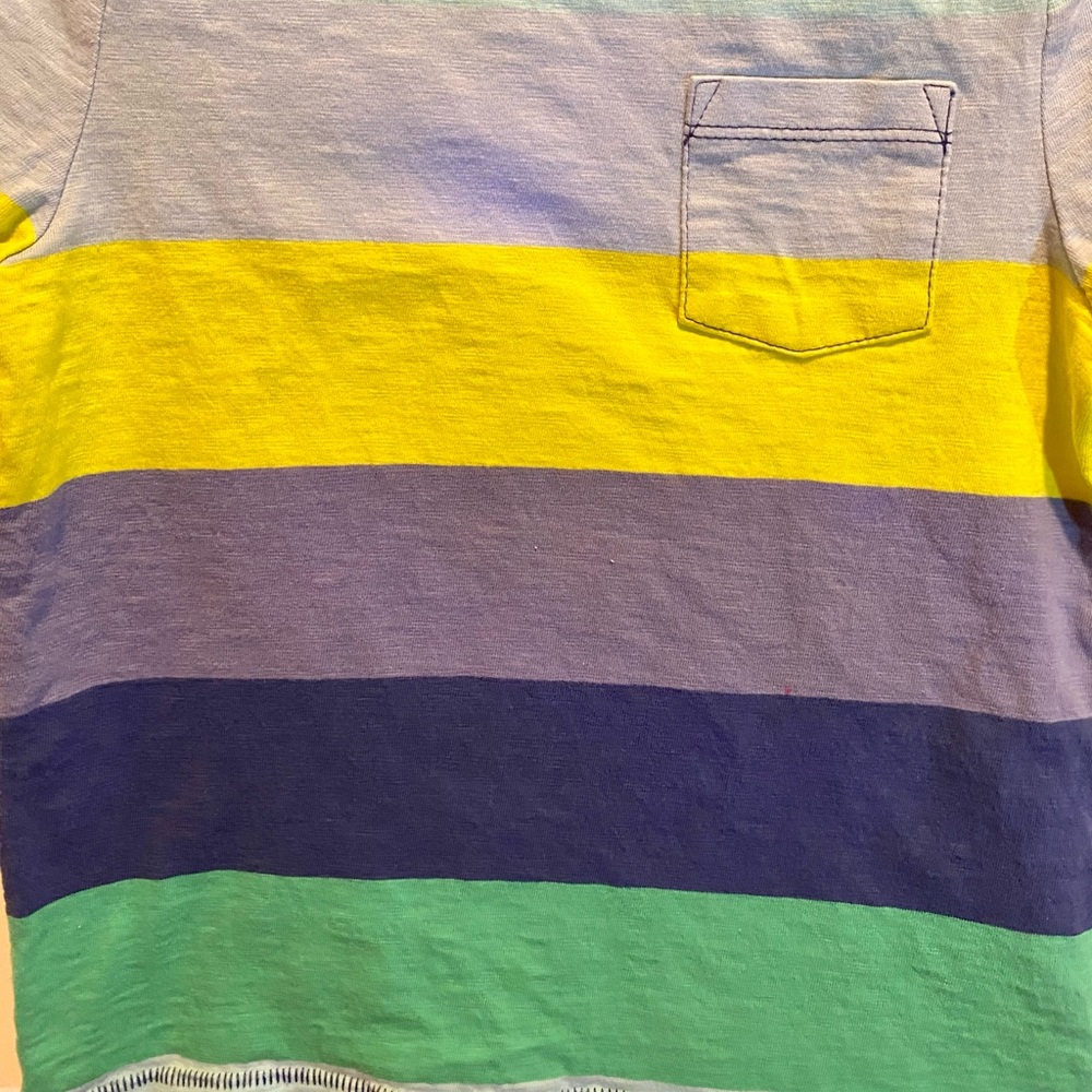 Boys Gap Color Block Short Sleeve Shirt Size XS - Picture 3 of 7